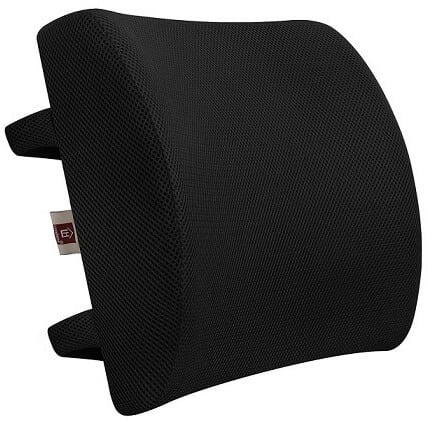 LoveHome Memory Foam Lumbar Support Back Cushion