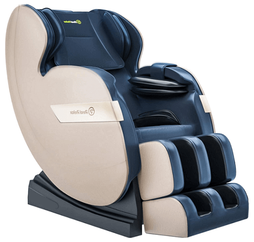 Real Relax Massage Chair with Heat Foot Roller