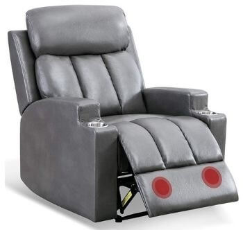 ANJ PU Leather Recliner Chair