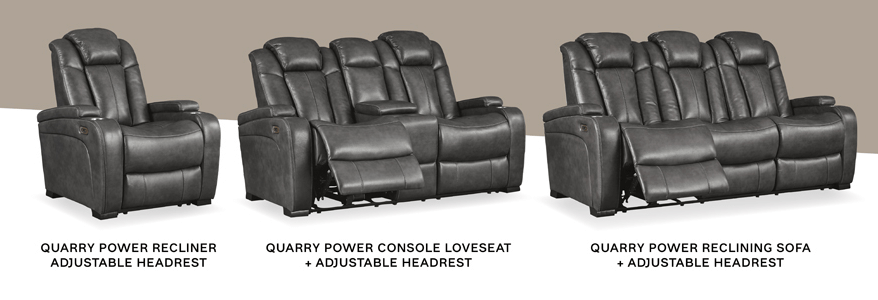 3 Types of Turbulance Power Reclining Sofa