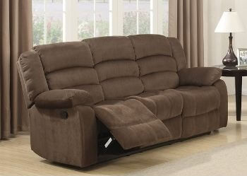 Modern Living Room Reclining Sofa with Padded Pillow