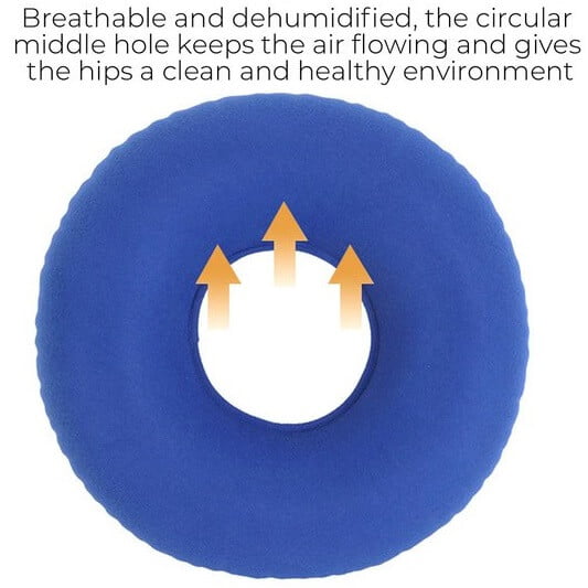 breathable & dehumidifier seat cushion for hemorrhoid