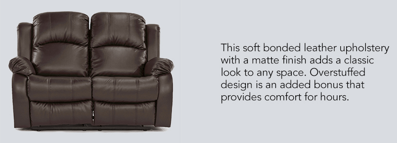 leather sofa with lumbar support