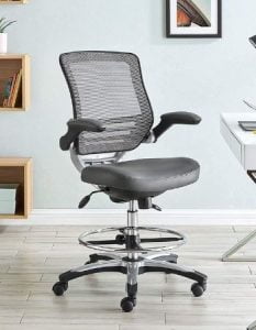 Modway Edge Drafting Chair for Standing Desk