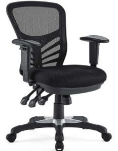 Modway Ergonomic Mesh Chair for Back Pain