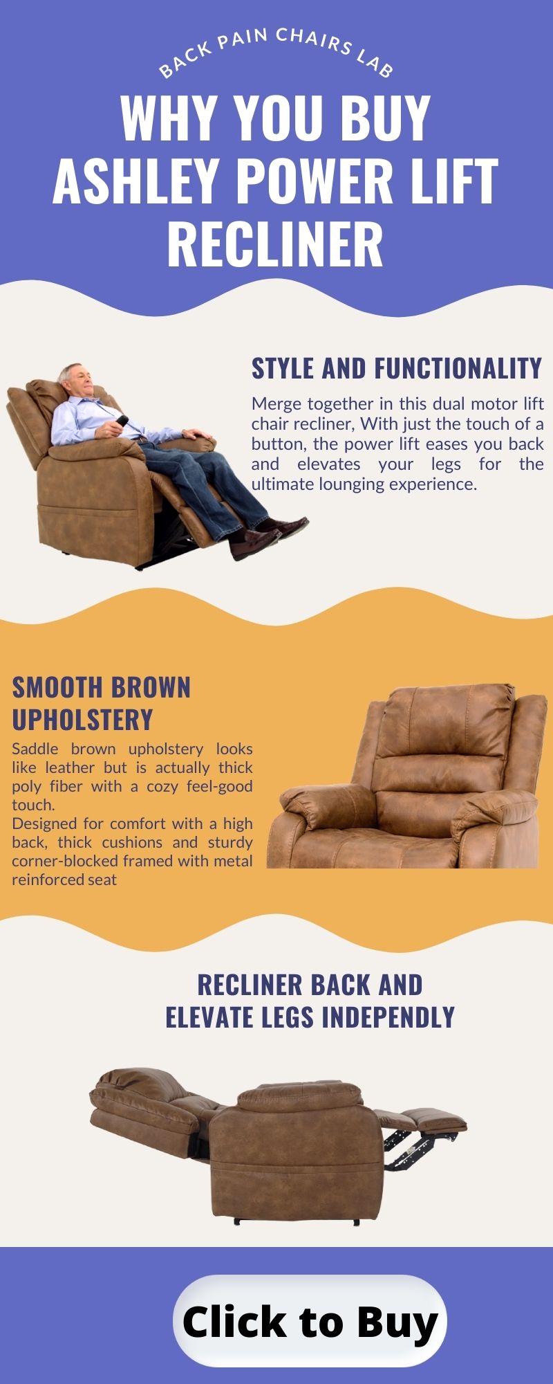 best living room chair for back pain