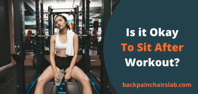 Is it Okay to Sit after Workout